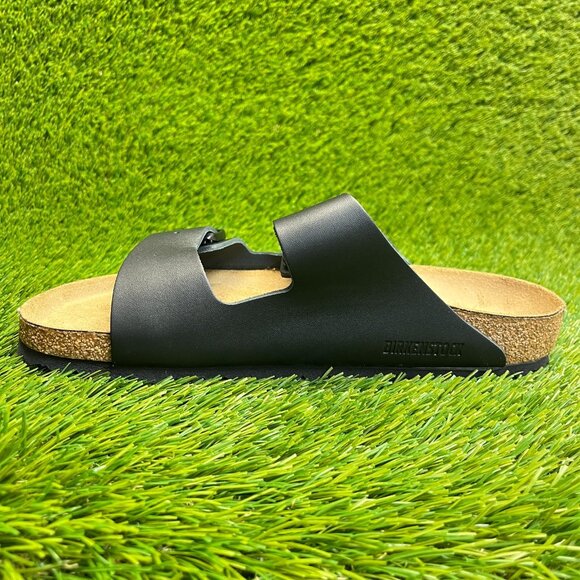 Birkenstock Arizona Mens Size 8 Black Brown Beach Walking Outdoor Slide Sandals main image 7